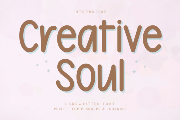 Creative Soul: The Calming Handwritten Font for Your Designs