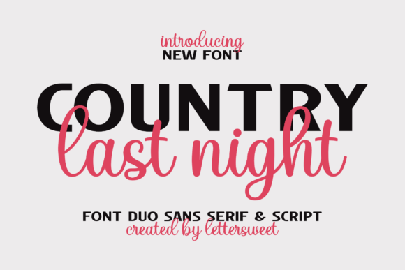 Discover the Charm of Country Last Night Duo
