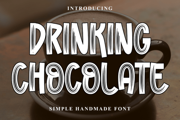 Drinking Chocolate: A Fluid Script for Elegant Designs
