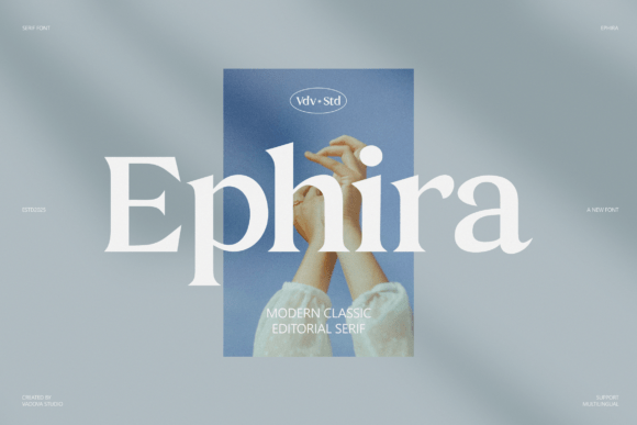 Ephira: A Serif Typeface for Modern Elegance