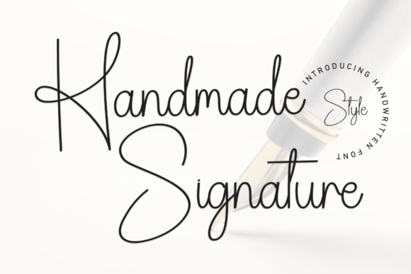 Handmade Signature: The Font That Feels Like You