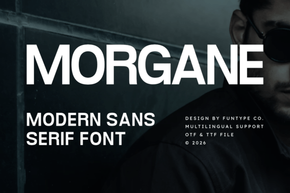 Morgane: A Bold Modern Typeface for High-Impact Design