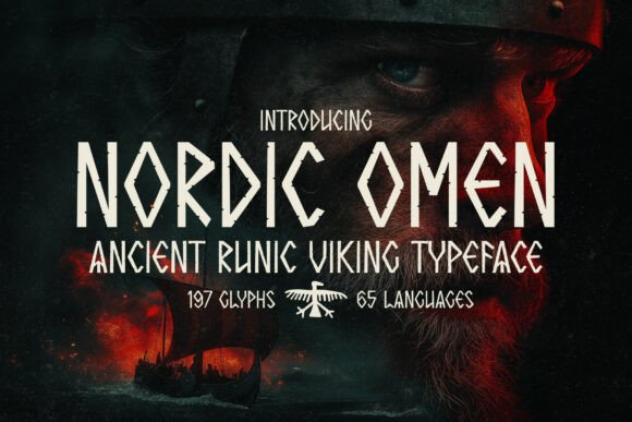 Nordic Omen: A Typeface Forged in Viking Legend
