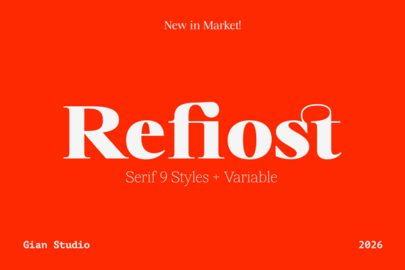 Refiost: A Modern Serif for Distinctive Branding