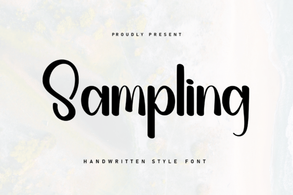 Sampling: A Sweet Handwritten Font for Creative Designs