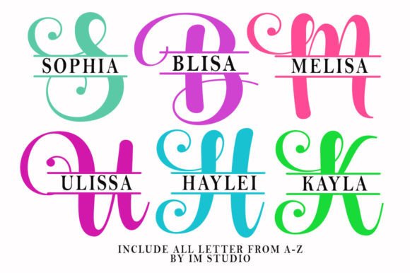 Sophia Monogram: A Whimsical Font for Elegant Designs